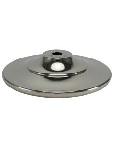 4" Solid Brass Vase Cap - Polished Nickel