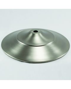 6" Steel Vase Cap - Satin Nickel