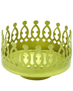 3" Brass Chimney Glass Holder