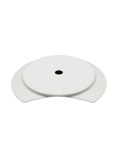 Neckless Ball Holder Insert - For 4" Opening Balls - 8" And 10" Balls - 0.7T Steel - Matte White