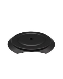 Neckless Ball Holder Insert - For 5-1/4" Opening Balls - 12" And 14" Balls - 0.6T Steel - Matte Black