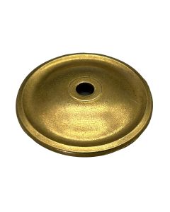 Cast Bobeche / Body Cap - D: 3-1/8", H: 7/16"