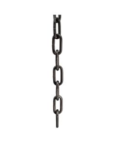 Extra Heavy Steel Chain 1 Yard Pewter
