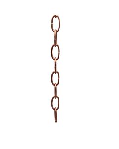 4 Gauge Solid Copper Chain 1 Yard