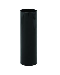 4" Medium Base Black Candle Cover