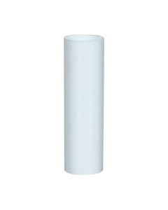 36" Medium Base White Candle Cover