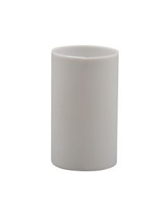 1-1/2" Candelabra Base White Candle Cover