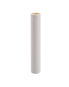 6IN CB WHITE PAPER TUBE CANDLE COVER