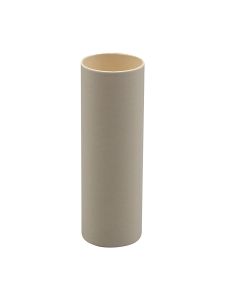 4IN MB IVORY PAPER TUBE CANDLE COVER