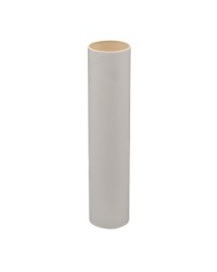 6IN MB WHITE PAPER TUBE CANDLE COVER