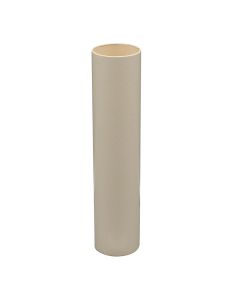 6IN MB IVORY PAPER TUBE CANDLE COVER