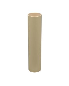 6IN MB CREAM PAPER TUBE CANDLE COVER