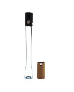 6" Candelabra Base Socket with 1/8F Hickey - Terminal Screws