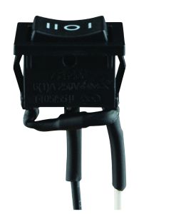 Rocker Switch Hi/Lo/off Black