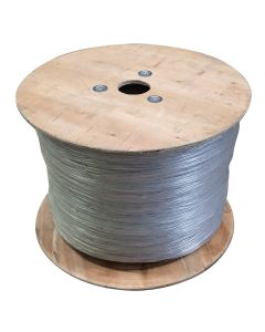 SPT-2 18/2 Clear Silver Wire 2500 FT Reel