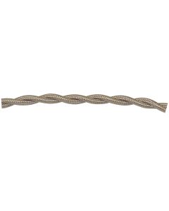 Rayon Covered Twist Wire - Champagne 2-Wire 100 FT Spool