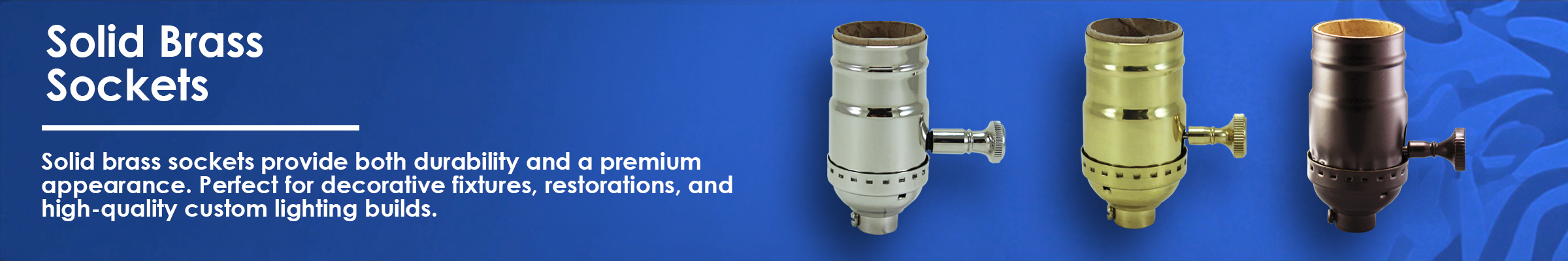 solid brass sockets